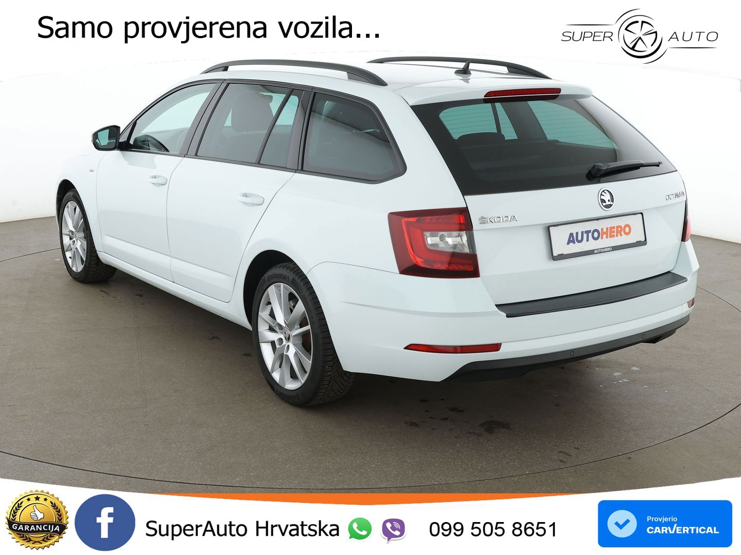 Škoda Octavia Combi 2.0 TDI (150 KS) DSG LED+GR SJED+ACC