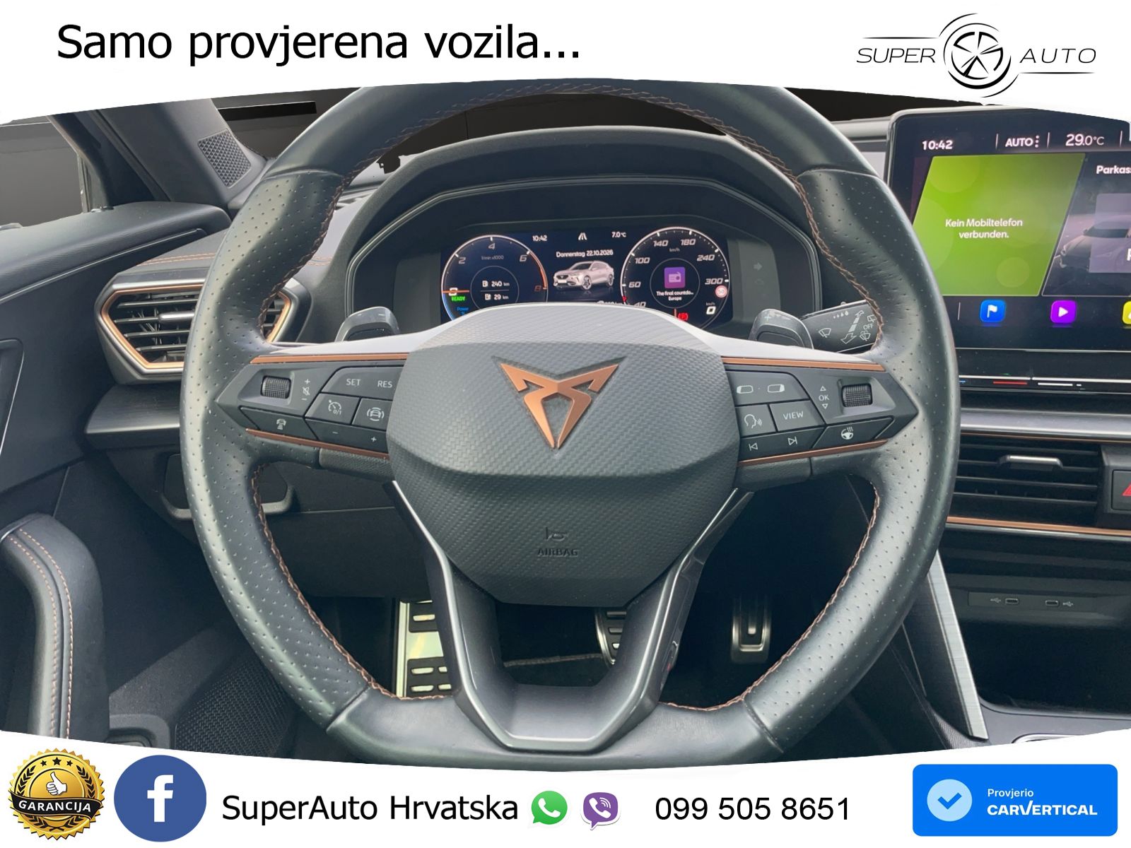 Cupra Formentor 1.4 TSI (245 KS) e-Hybrid DSG VZ LED+ACC