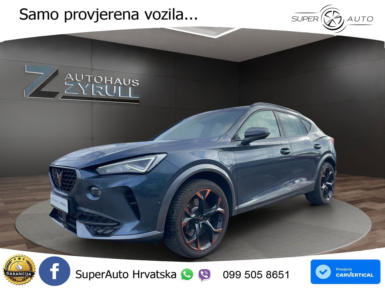 Cupra Formentor 1.4 TSI (245 KS) e-Hybrid DSG VZ LED+ACC