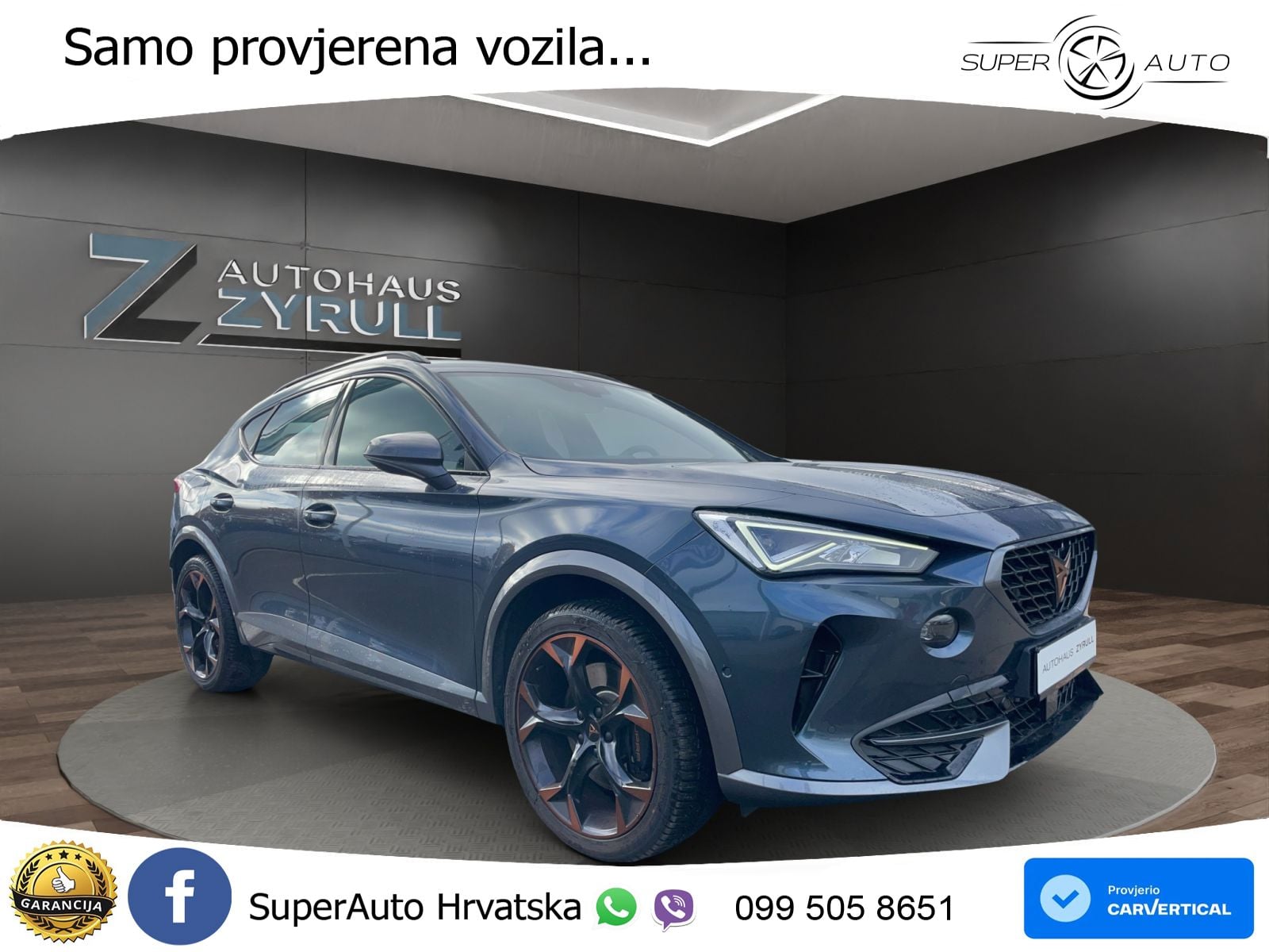 Cupra Formentor 1.4 TSI (245 KS) e-Hybrid DSG VZ LED+ACC