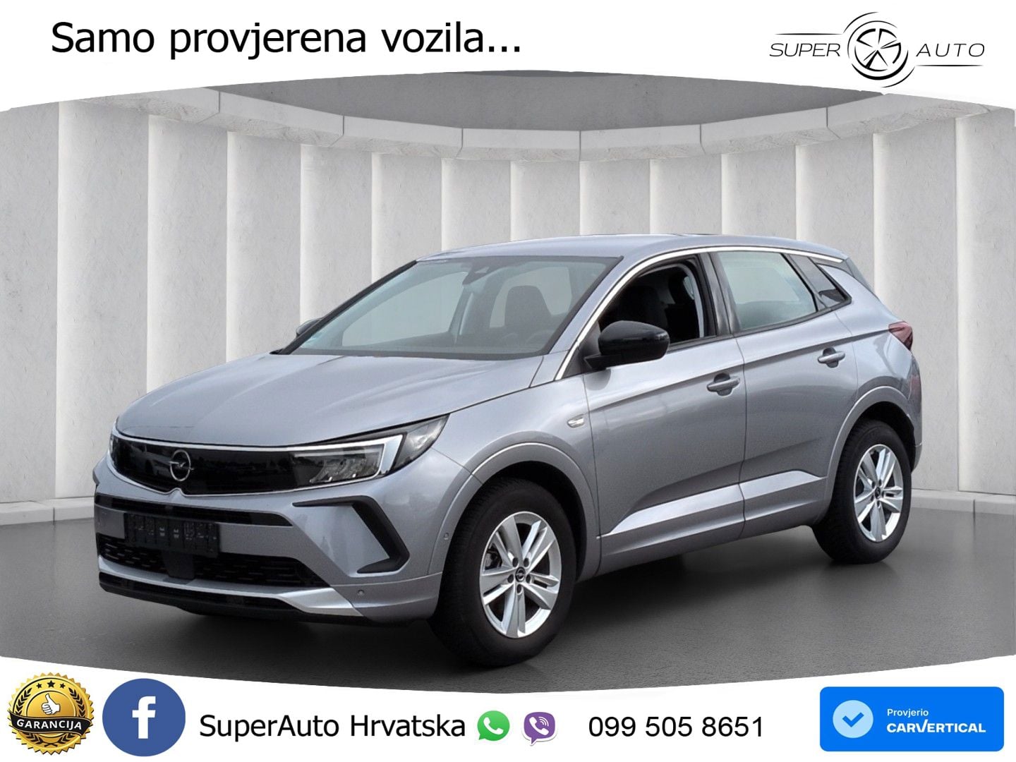 Opel Grandland 1.2i Turbo (130 KS) Automatic LED+GR SJED+ACC