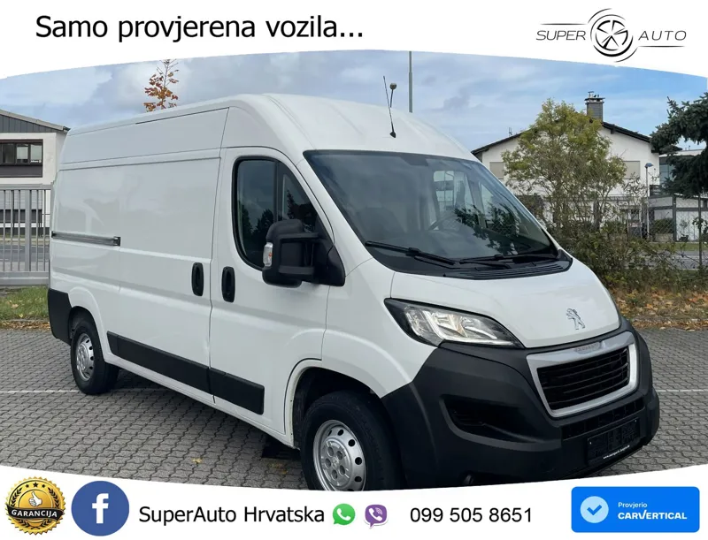 Peugeot Boxer 335 L2H2 SORTIMO Klima Kamera AHK 1.HD 165 KS