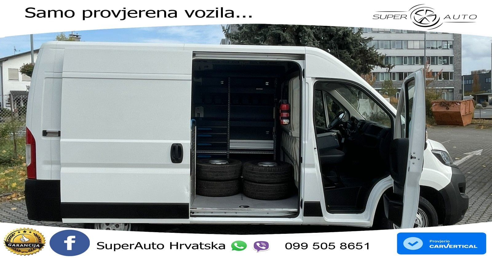 Peugeot Boxer 335 L2H2 SORTIMO Klima Kamera AHK 1.HD 165 KS