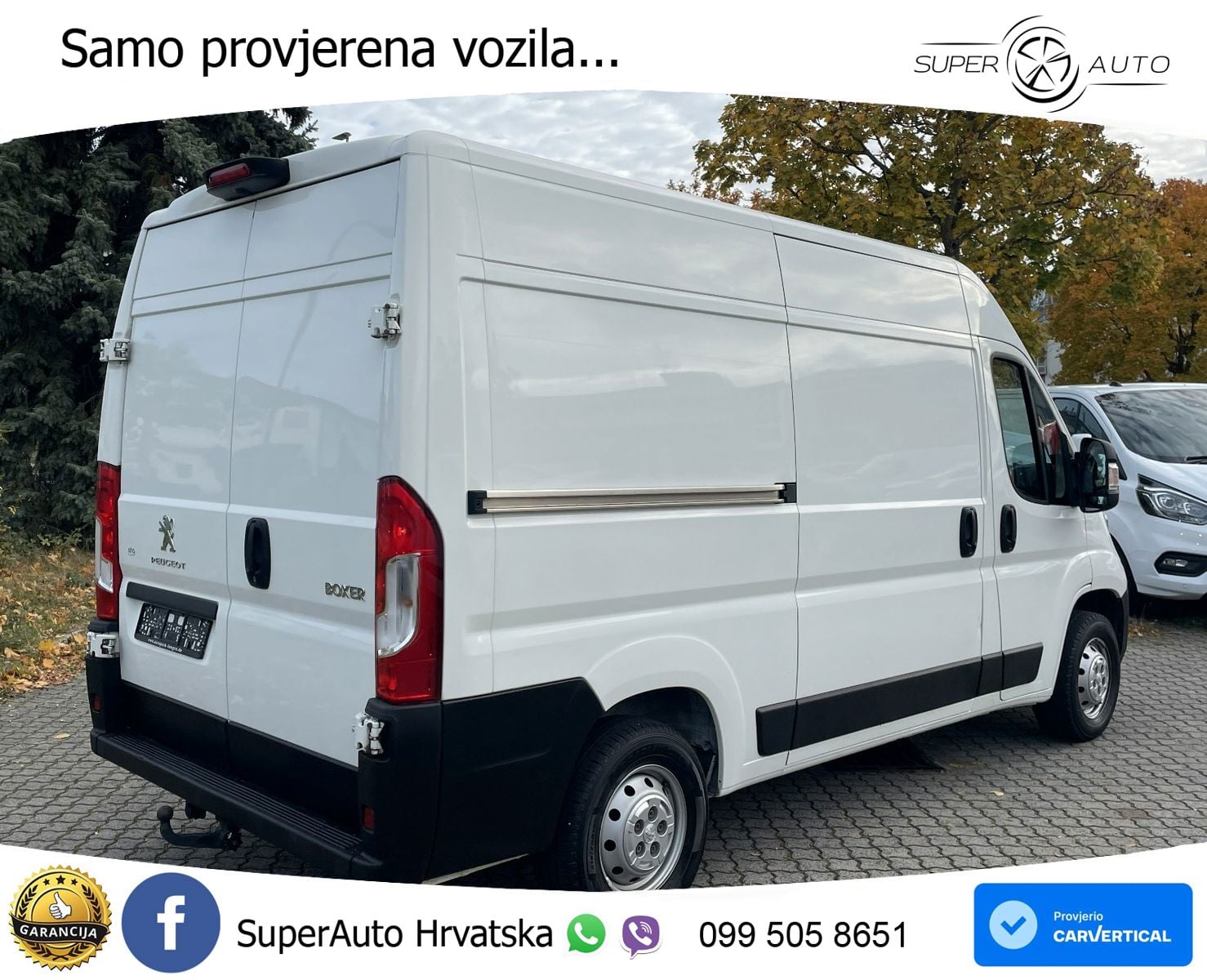 Peugeot Boxer 335 L2H2 SORTIMO Klima Kamera AHK 1.HD 165 KS
