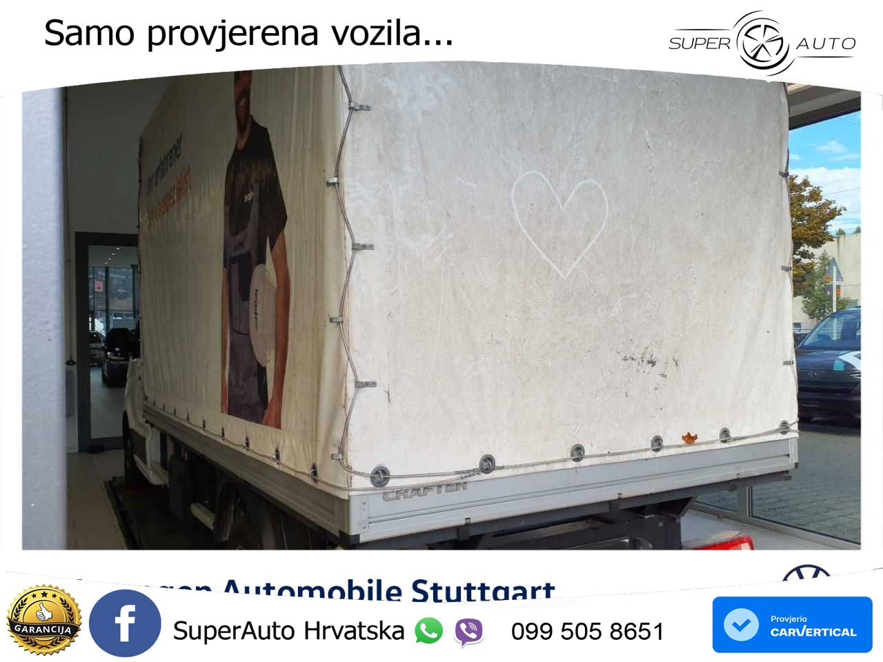 Volkswagen Crafter Pritsche Plane LR 35 2.0 TDI Euro 6d 140 KS