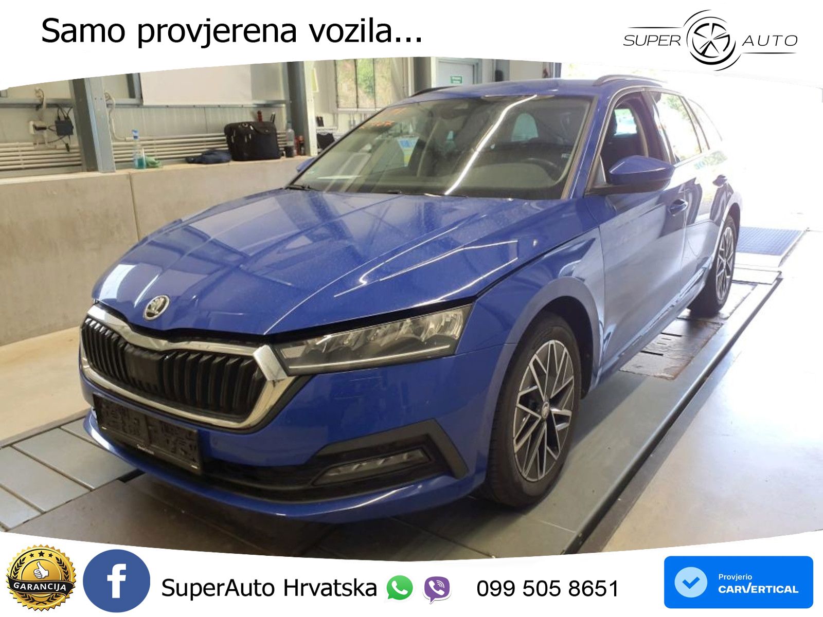 Škoda Octavia Combi 2.0 TDI (150 KS) LED+GR SJED+ACC