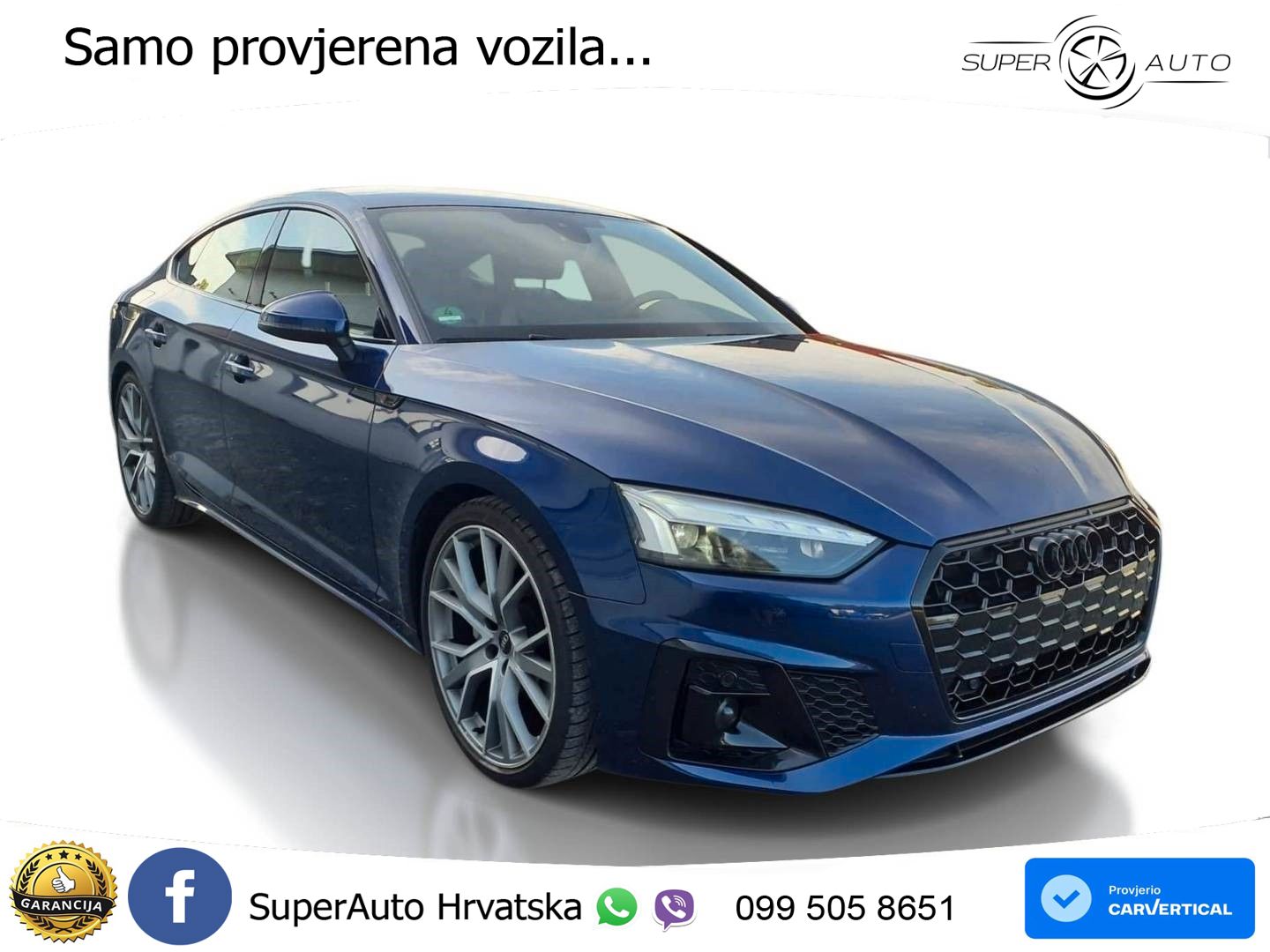 Audi A5 Sportback 40 TDI (204 KS) S tronic S line