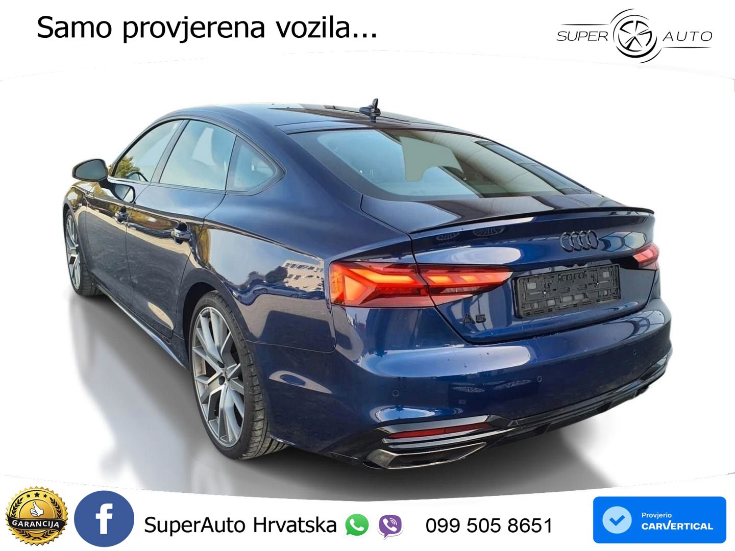 Audi A5 Sportback 40 TDI (204 KS) S tronic S line