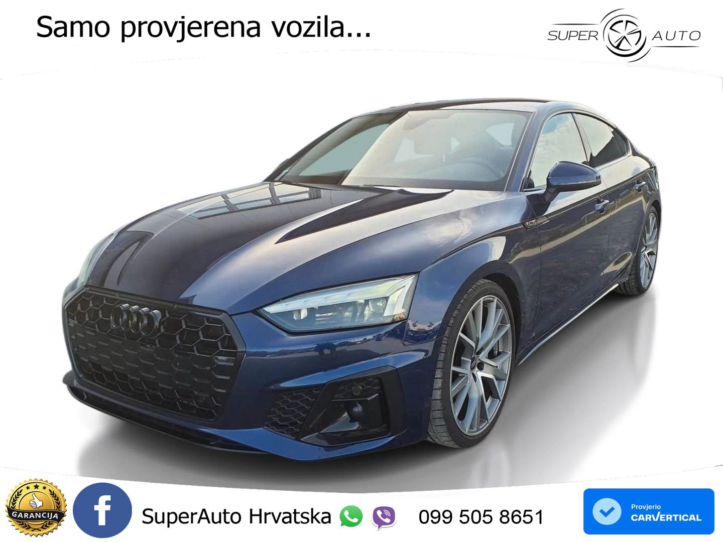Audi A5 Sportback 40 TDI (204 KS) S tronic S line