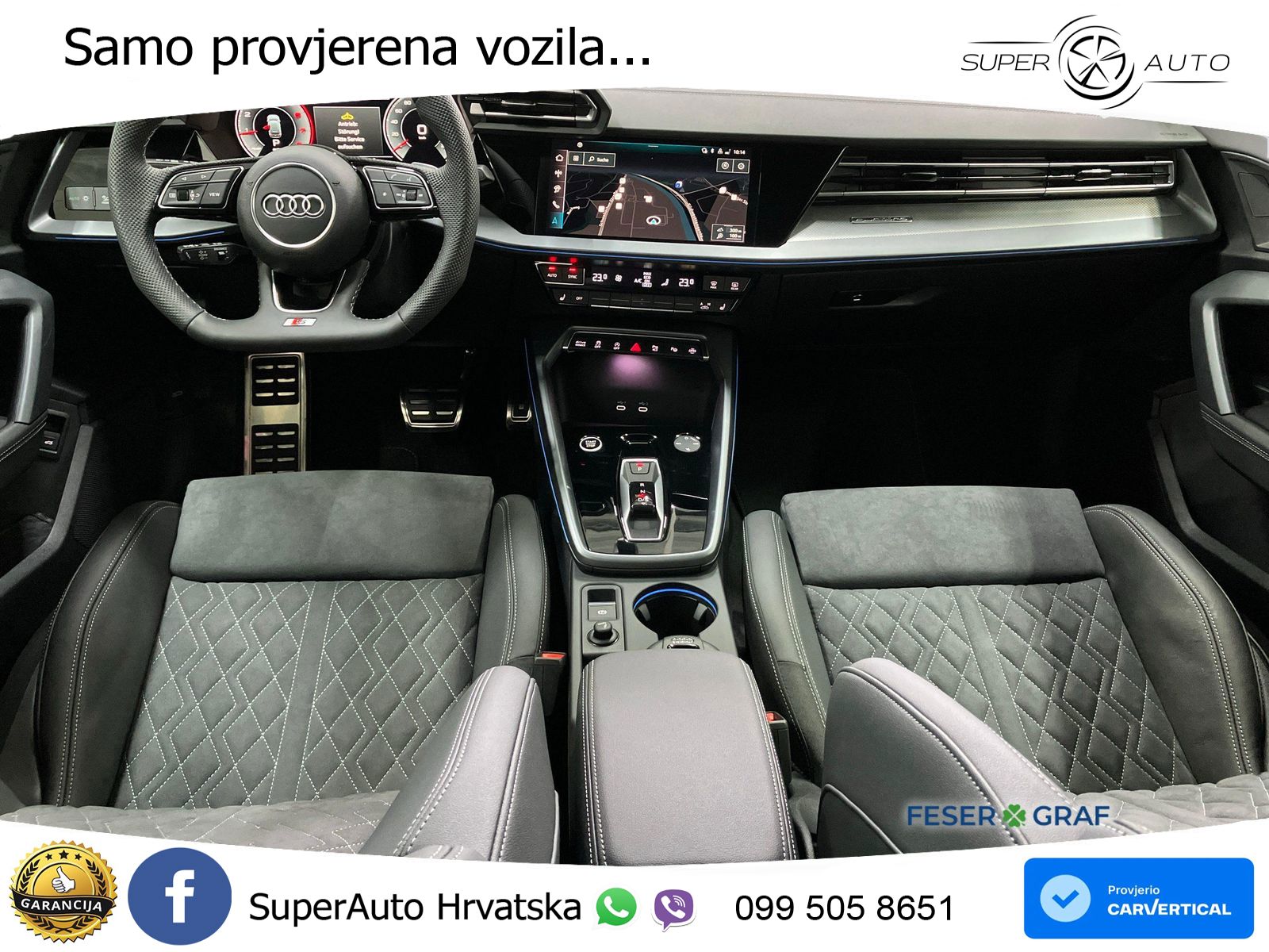 Audi A3 Sportback 40 TFSI (204 KS) quattro S tronic S line MATRIX+GR SJED+KAM