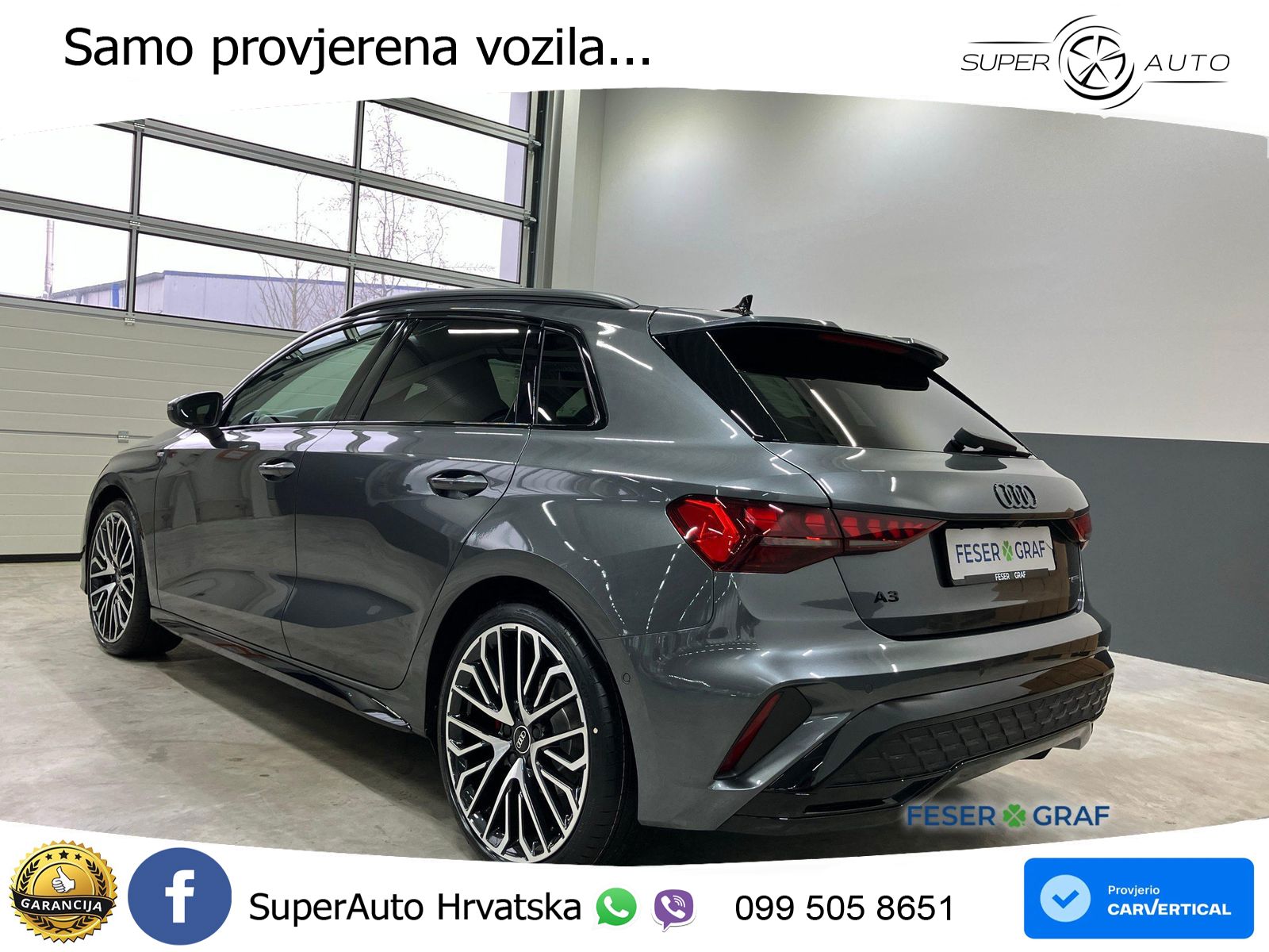 Audi A3 Sportback 40 TFSI (204 KS) quattro S tronic S line MATRIX+GR SJED+KAM