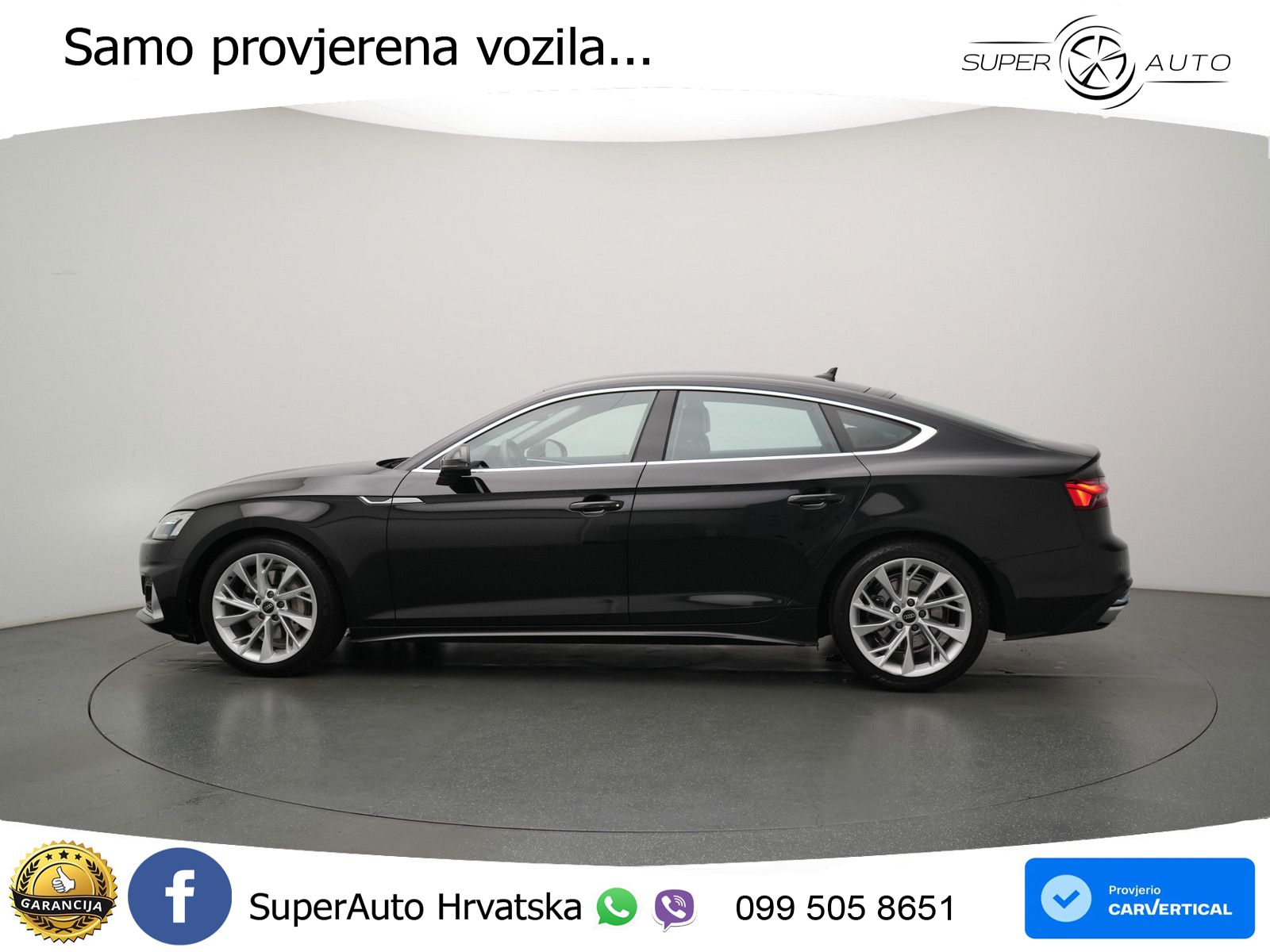 Audi A5 Sportback 40 TDI (204 KS) quattro S tronic advanced LED+GR SJED+ACC