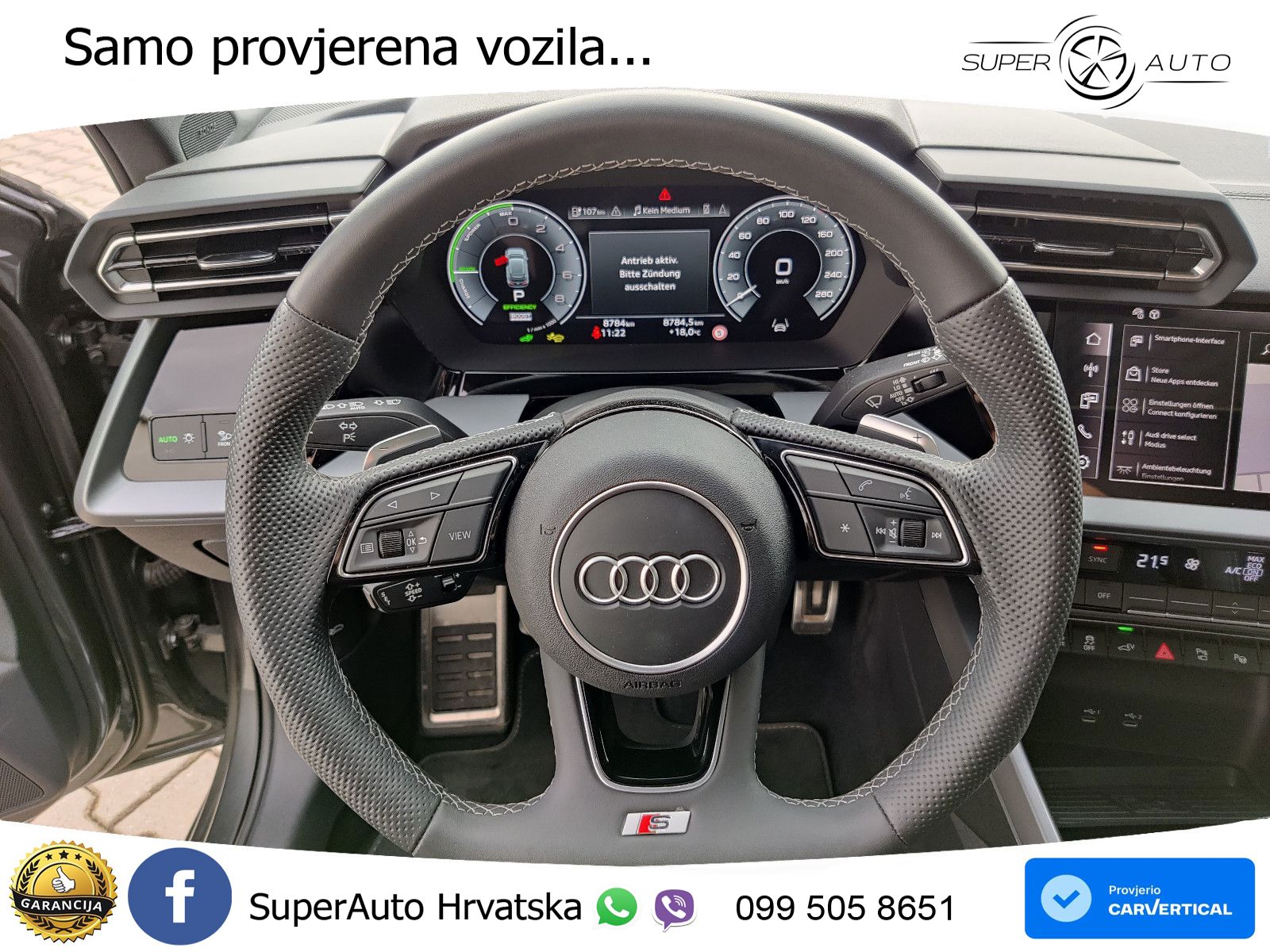 Audi A3 45 TFSIe (272 KS) S tronic 2x S line MATRIX+GR SJED+KAM