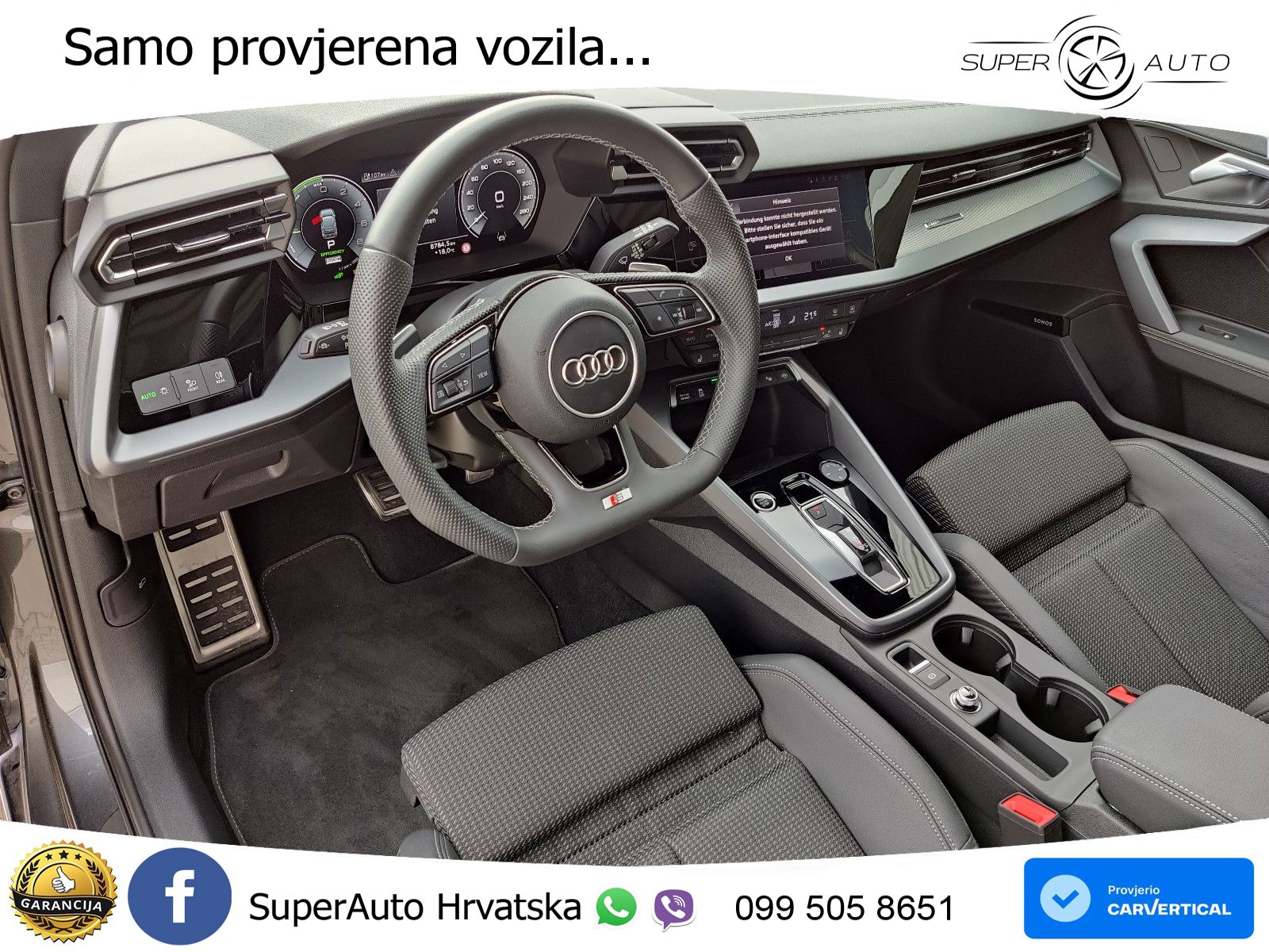 Audi A3 45 TFSIe (272 KS) S tronic 2x S line MATRIX+GR SJED+KAM