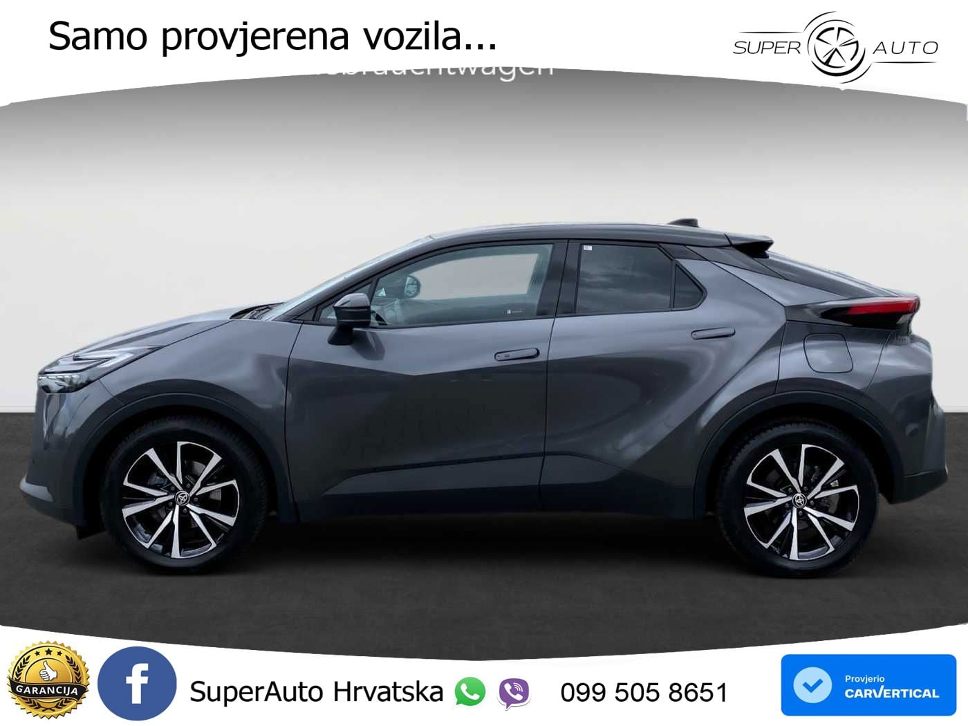 Toyota C-HR 1.8 (140 KS) Hybrid e-CVT Teamplayer LED+GR SJED+ACC