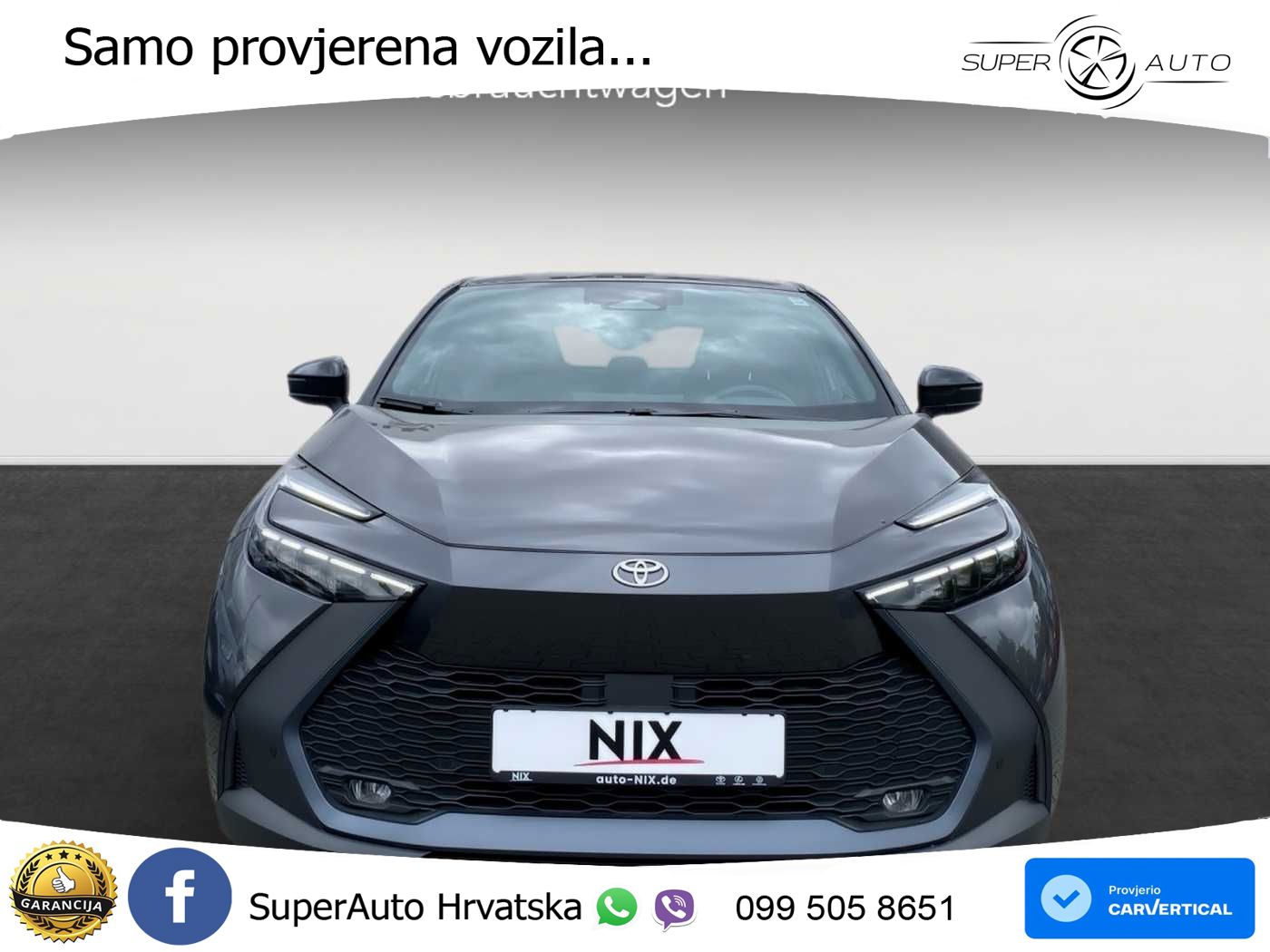 Toyota C-HR 1.8 (140 KS) Hybrid e-CVT Teamplayer LED+GR SJED+ACC