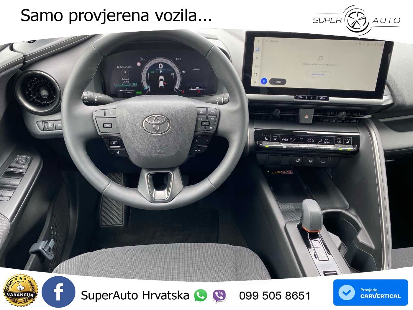 Toyota C-HR 1.8 (140 KS) Hybrid e-CVT Teamplayer LED+GR SJED+ACC