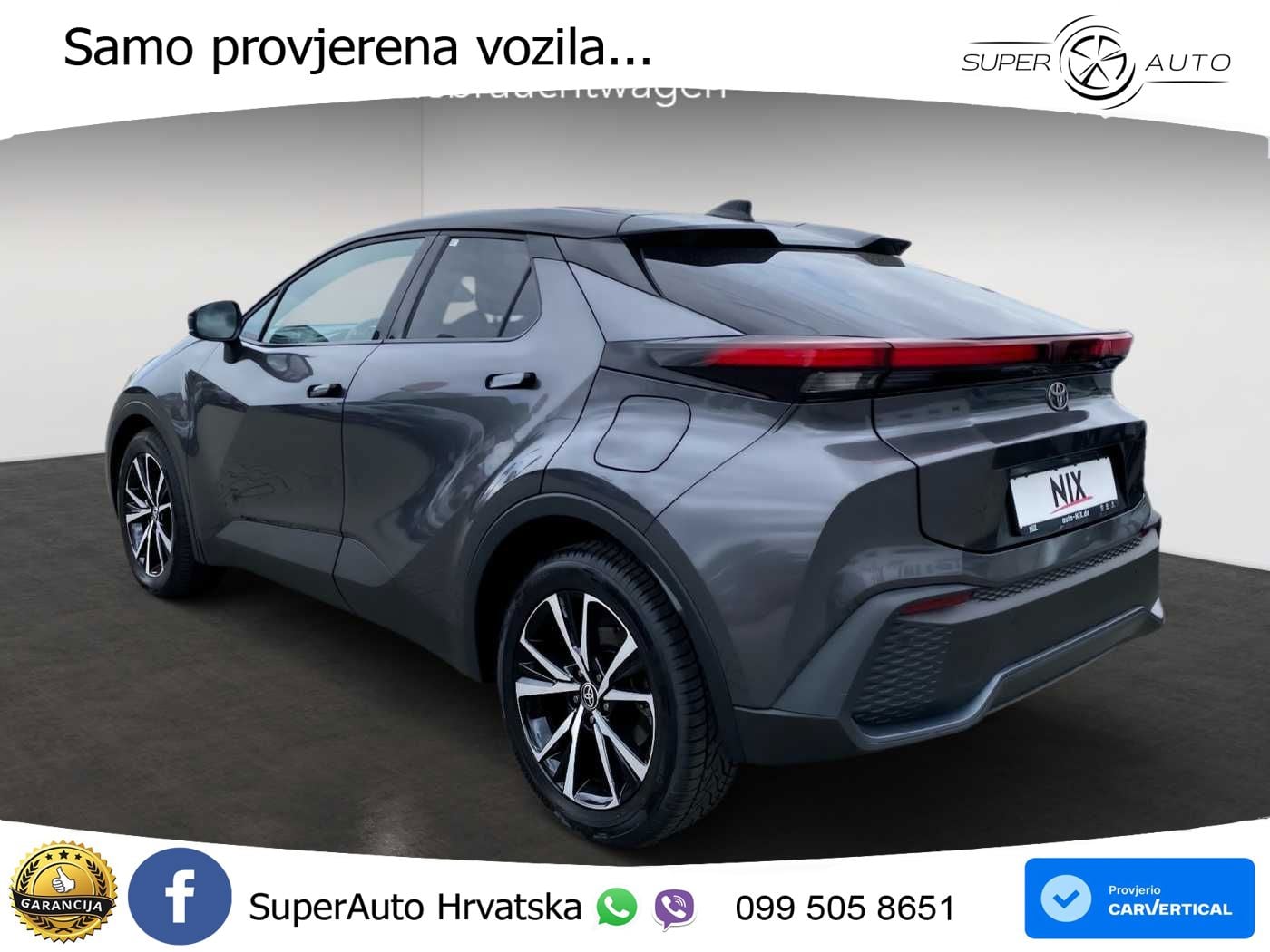 Toyota C-HR 1.8 (140 KS) Hybrid e-CVT Teamplayer LED+GR SJED+ACC