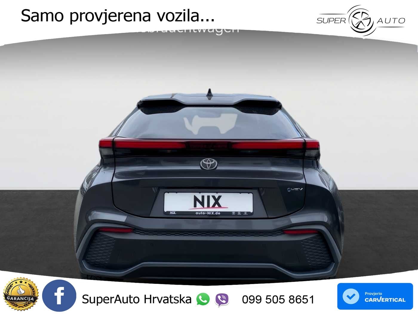 Toyota C-HR 1.8 (140 KS) Hybrid e-CVT Teamplayer LED+GR SJED+ACC