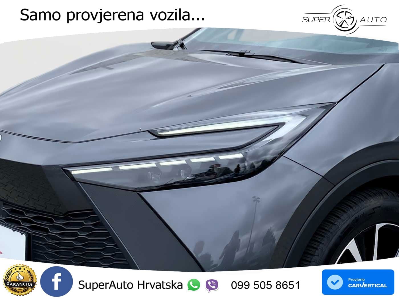 Toyota C-HR 1.8 (140 KS) Hybrid e-CVT Teamplayer LED+GR SJED+ACC