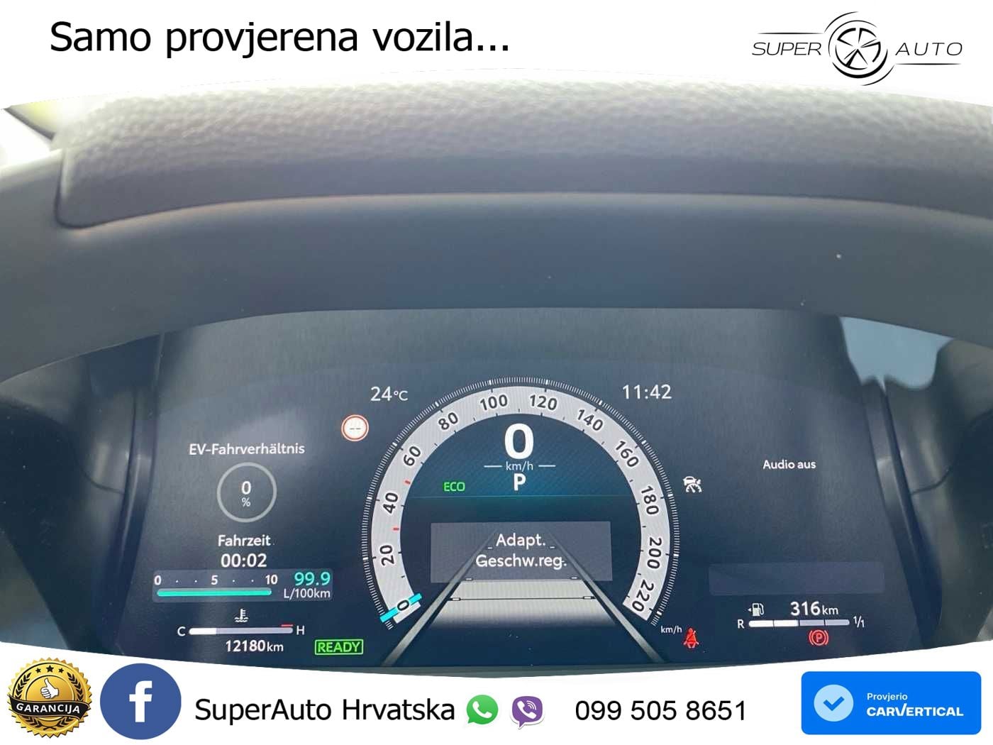 Toyota C-HR 1.8 (140 KS) Hybrid e-CVT Teamplayer LED+GR SJED+ACC