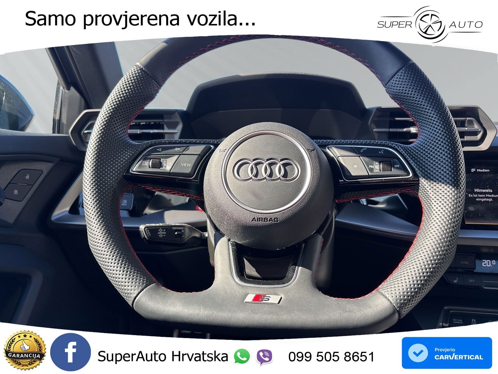 Audi S3 2.0 TFSI (310 KS) quattro S tronic MATRIX+GR SJED+KAM