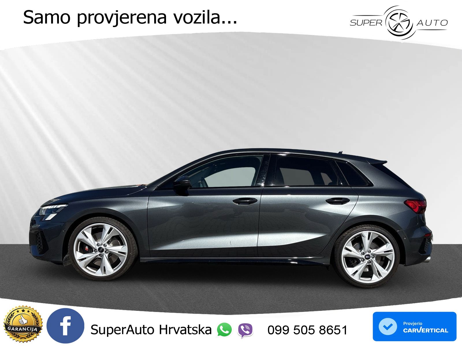 Audi S3 2.0 TFSI (310 KS) quattro S tronic MATRIX+GR SJED+KAM