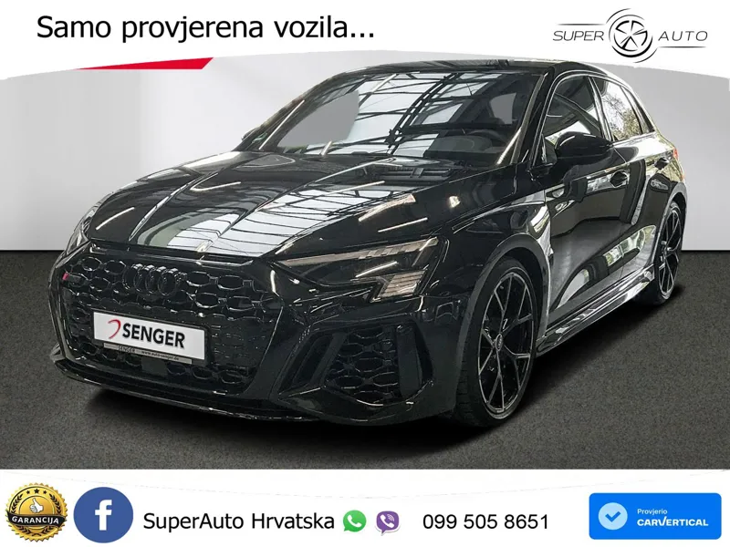 Audi RS3 Sedan 2.5 TFSI (400 KS) quattro S tronic LED+GR SJED+ACC