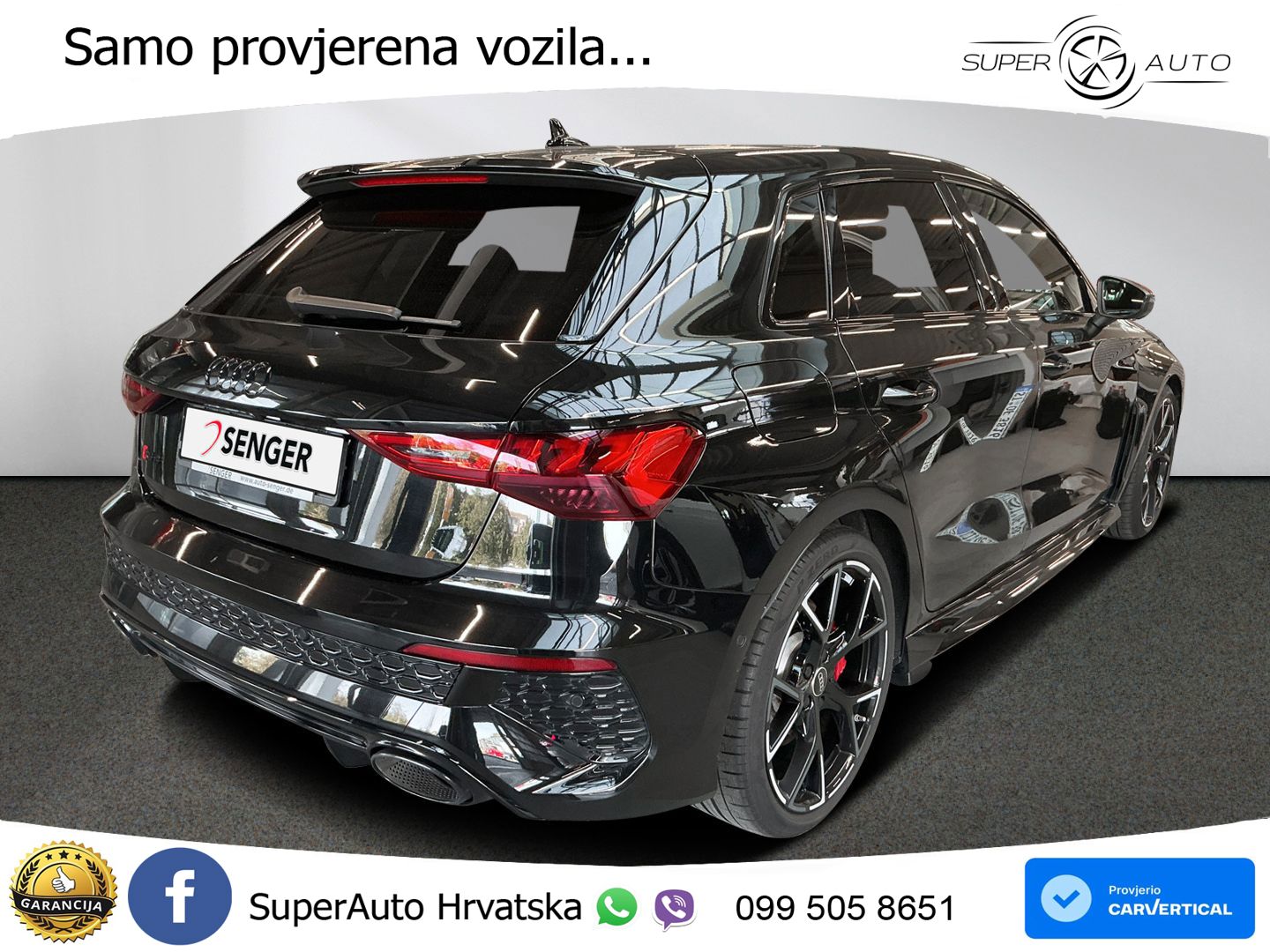 Audi RS3 Sedan 2.5 TFSI (400 KS) quattro S tronic LED+GR SJED+ACC