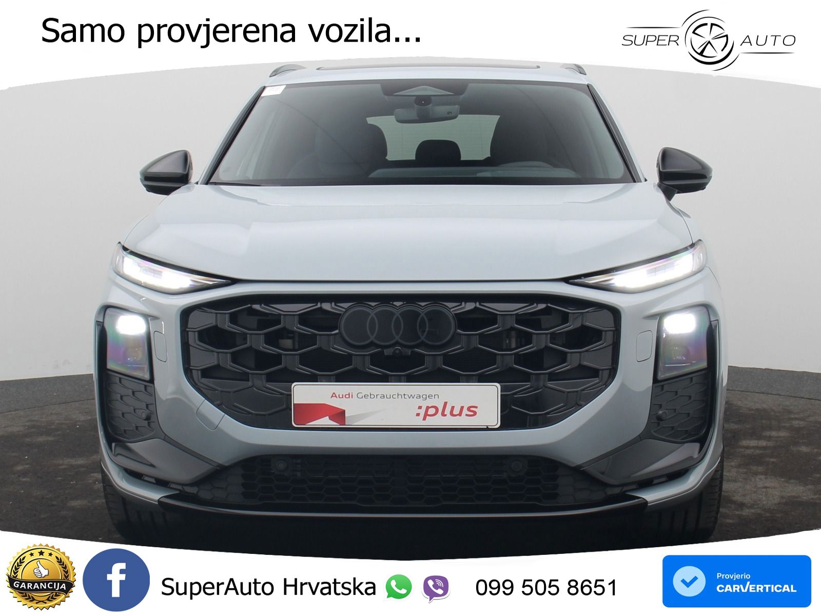 Audi Q3 2.0 TFSI (265 KS) quattro S tronic S line MATRIX+GR SJED+KAM