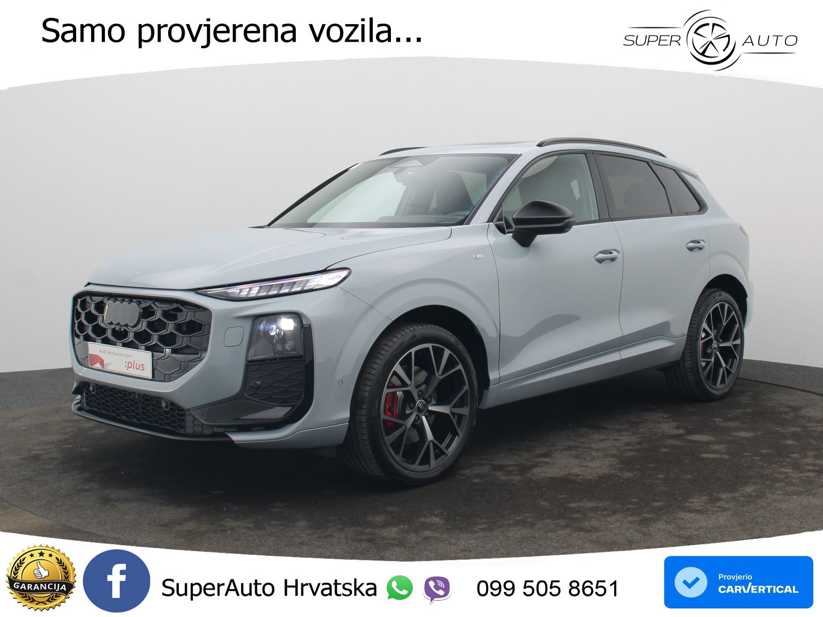 Audi Q3 2.0 TFSI (265 KS) quattro S tronic S line MATRIX+GR SJED+KAM