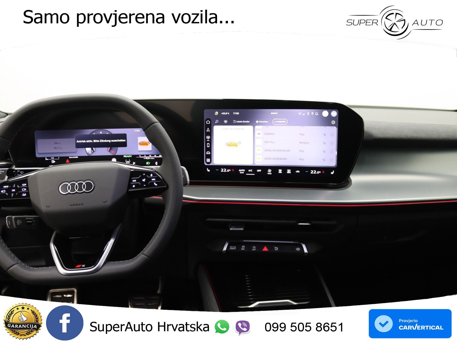 Audi Q3 2.0 TFSI (265 KS) quattro S tronic S line MATRIX+GR SJED+KAM
