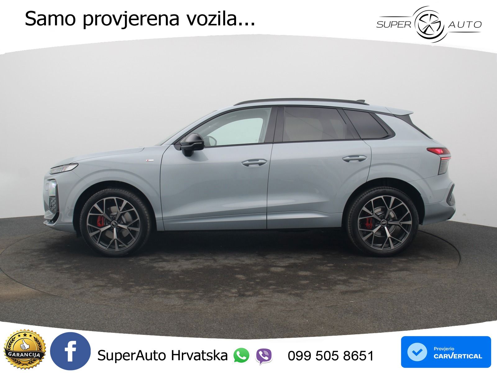 Audi Q3 2.0 TFSI (265 KS) quattro S tronic S line MATRIX+GR SJED+KAM