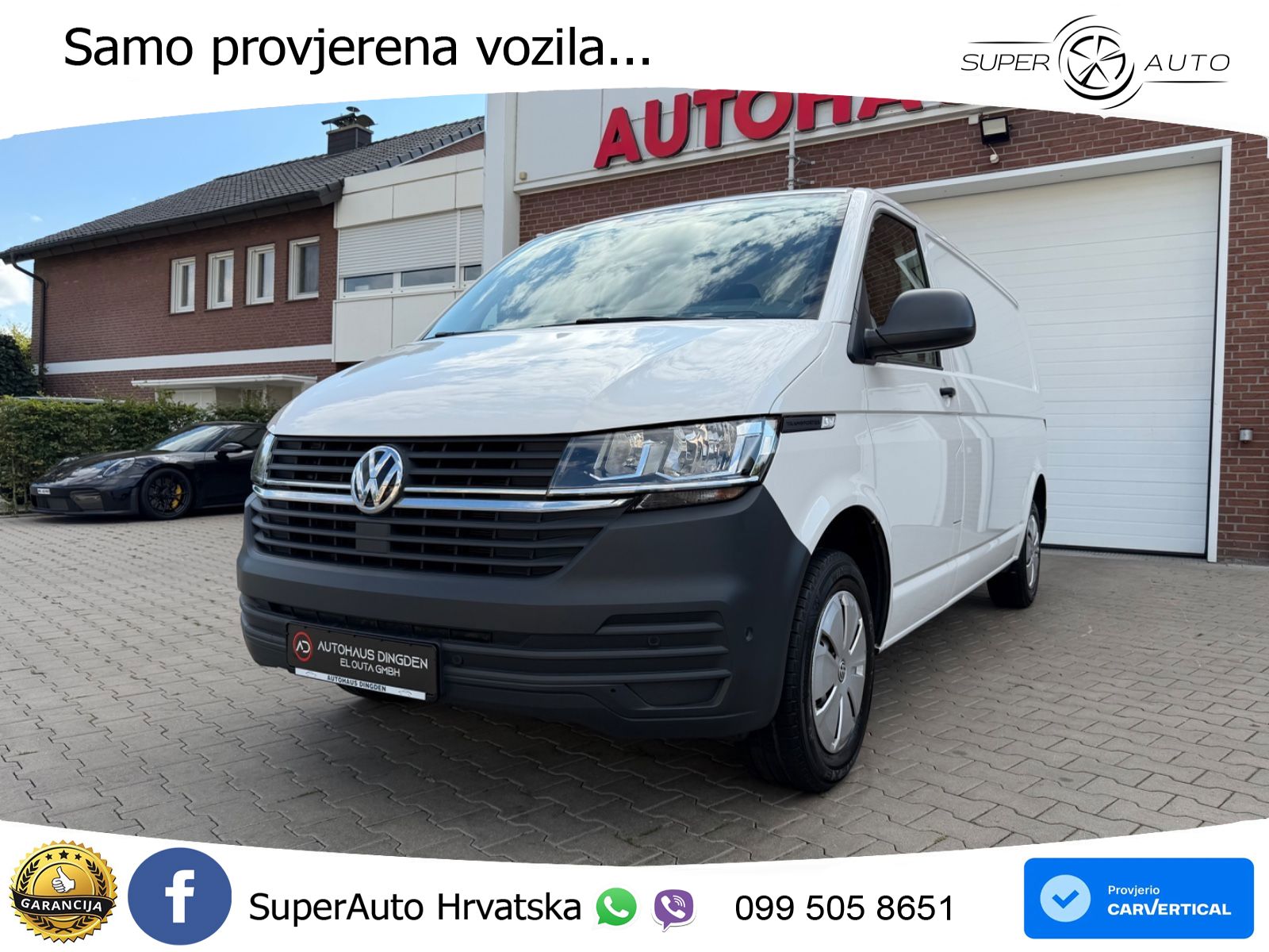 Volkswagen T6.1 Transporter Kasten 2.0 TDI Lang 110 KS