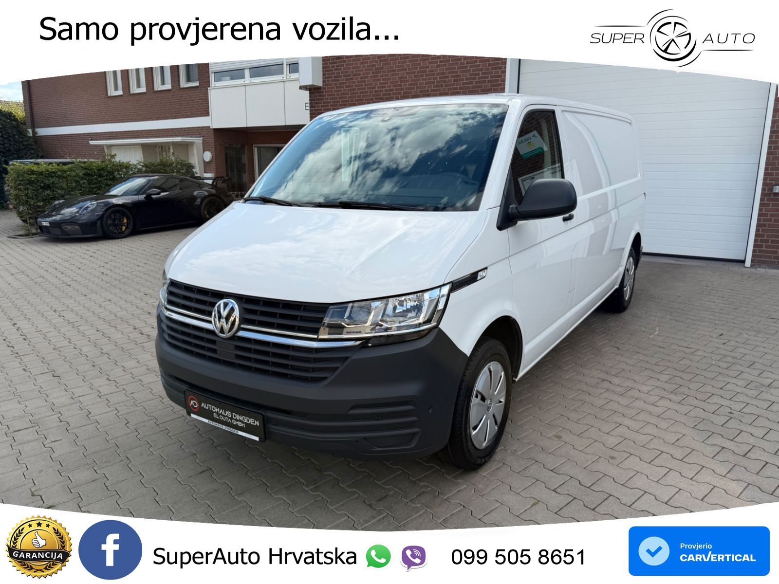 Volkswagen T6.1 Transporter Kasten 2.0 TDI Lang 110 KS
