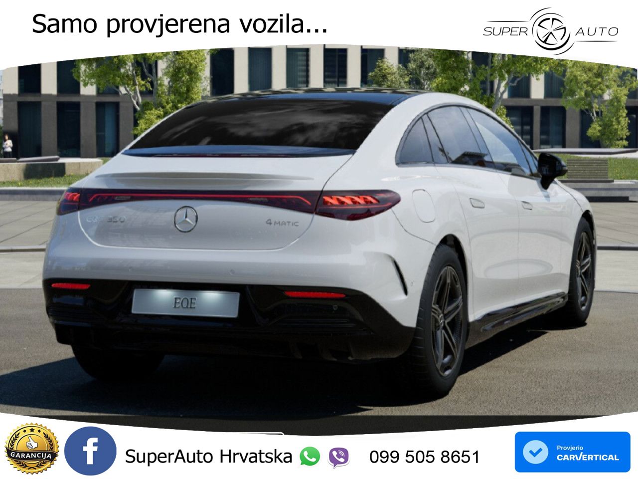 Mercedes EQE 350 98 kWh (292 KS) 4MATIC AMG ACC+HEAD+4xGR SJED+360+PANO