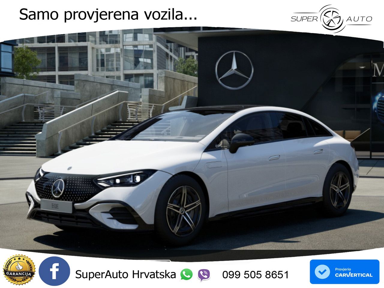 Mercedes EQE 350 98 kWh (292 KS) 4MATIC AMG ACC+HEAD+4xGR SJED+360+PANO