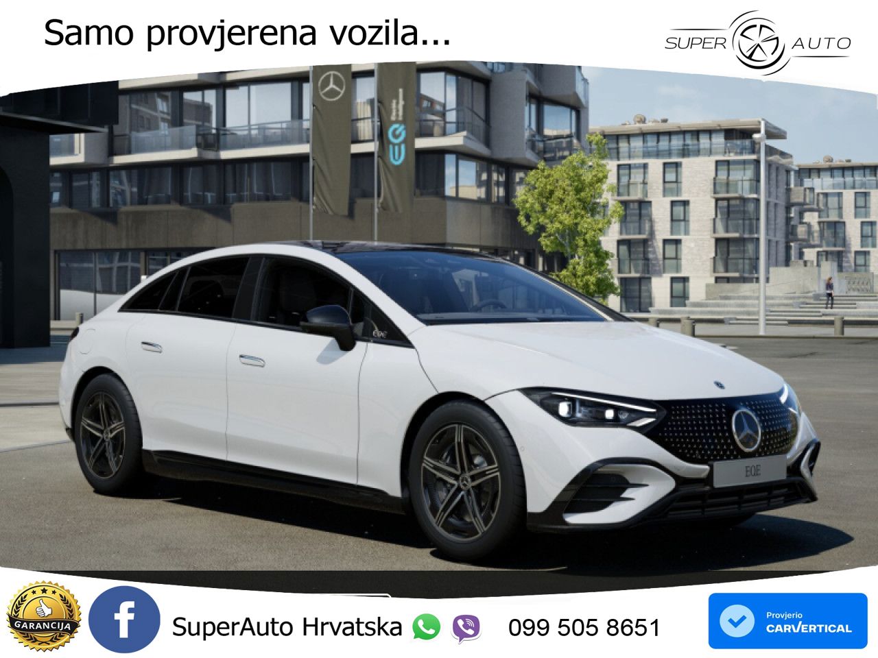 Mercedes EQE 350 98 kWh (292 KS) 4MATIC AMG ACC+HEAD+4xGR SJED+360+PANO