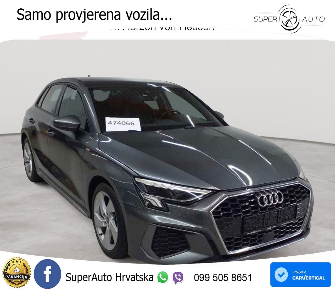 Audi A3 35 TFSI (150 KS) S tronic S line