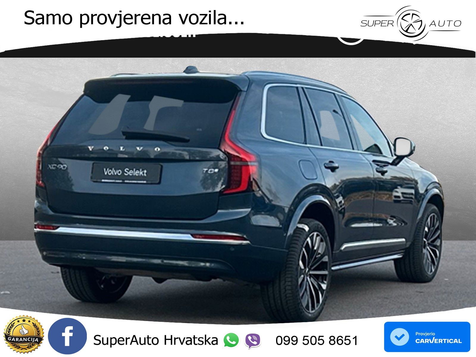 Volvo XC90 2.0 T8 AWD Automatic LED+GR SJED+ACC