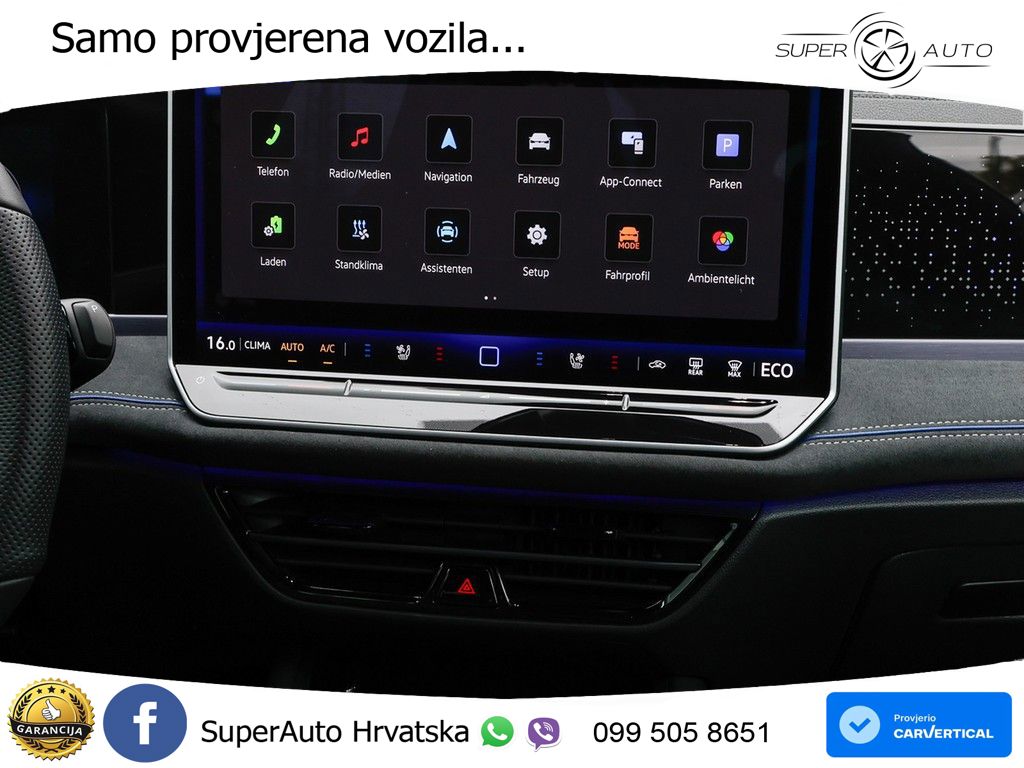 Volkswagen Passat Variant 1.5 TSI (272 KS) eHybrid DSG R-Line ACC+HEAD+4xGR SJED+360+PANO