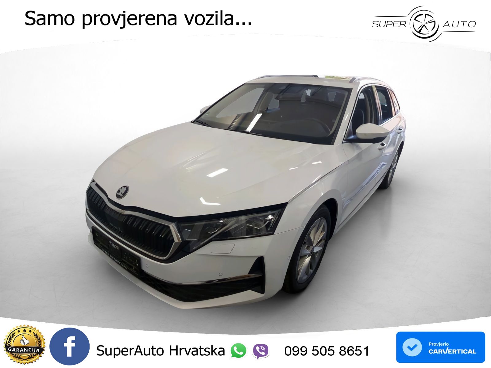 Škoda Octavia Combi 2.0 TDI (150 KS) DSG Selection LED+GR SJED+ACC