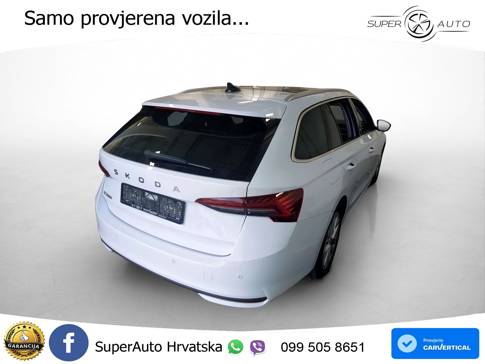 Škoda Octavia Combi 2.0 TDI (150 KS) DSG Selection LED+GR SJED+ACC