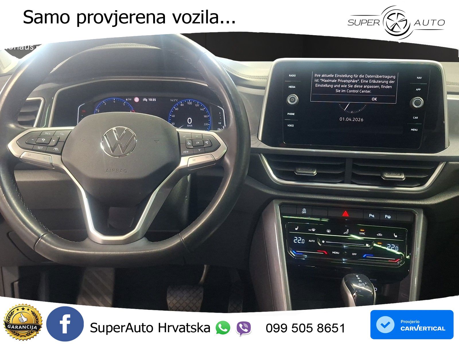 Volkswagen T-Roc I 1.5 TSI (150 KS) DSG LED+GR SJED+ACC