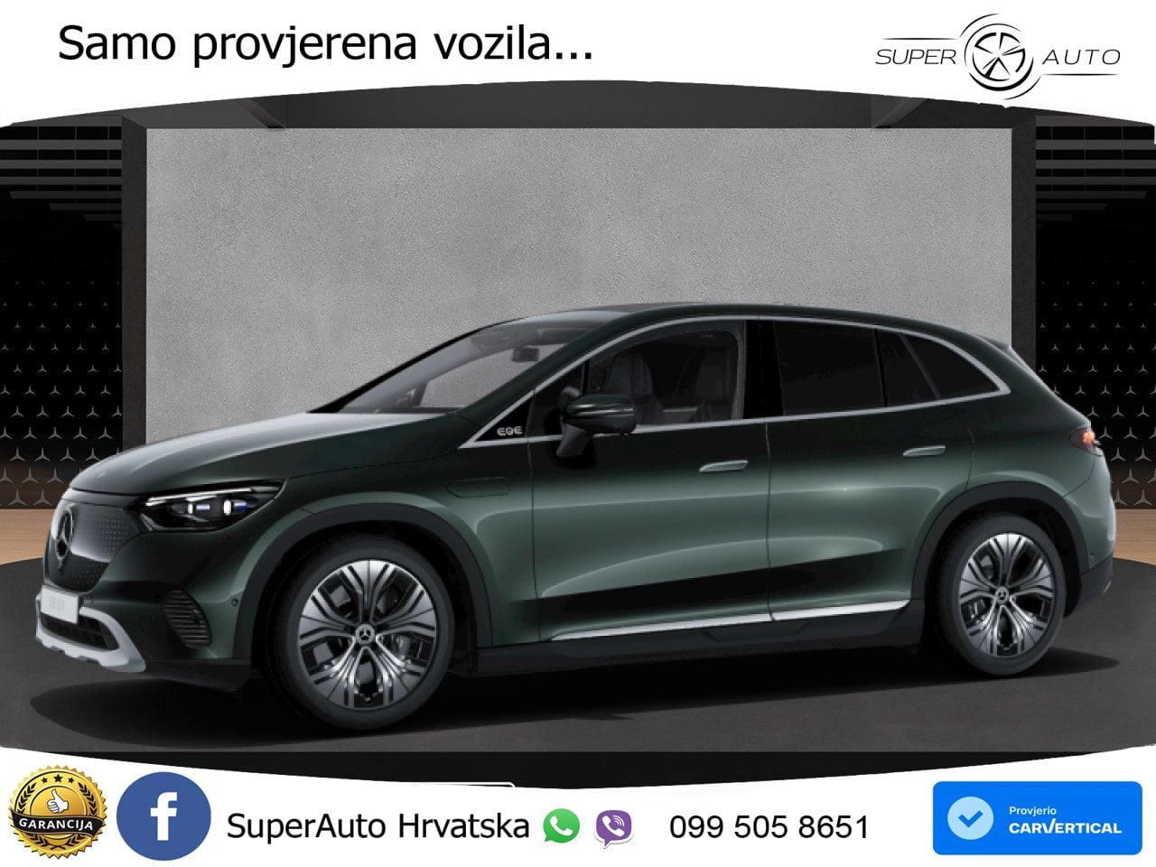 Mercedes EQE SUV 300 100 kWh (245 KS) ACC+HEAD+4xGR SJED+360+PANO