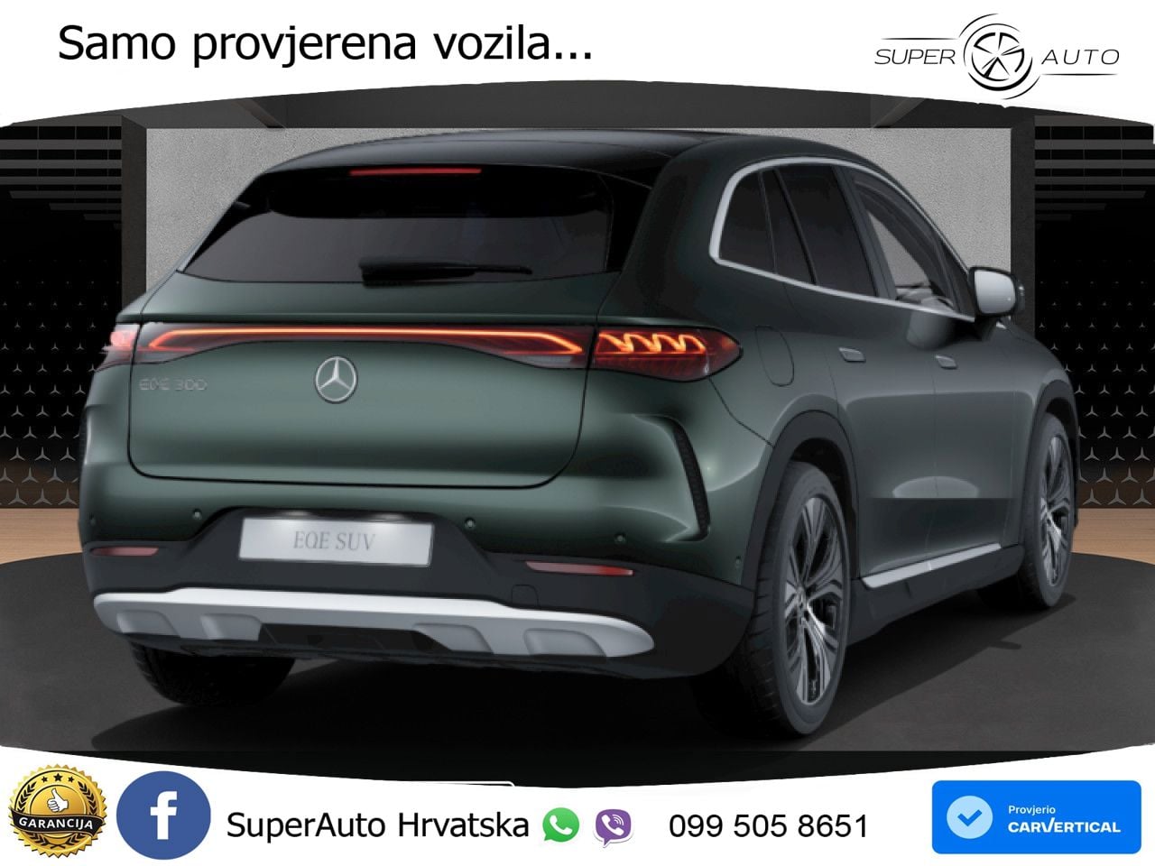 Mercedes EQE SUV 300 100 kWh (245 KS) ACC+HEAD+4xGR SJED+360+PANO