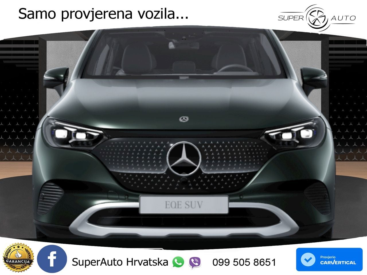 Mercedes EQE SUV 300 100 kWh (245 KS) ACC+HEAD+4xGR SJED+360+PANO