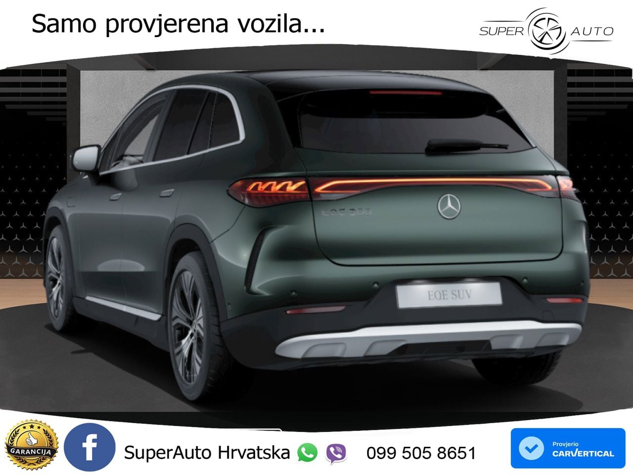 Mercedes EQE SUV 300 100 kWh (245 KS) ACC+HEAD+4xGR SJED+360+PANO