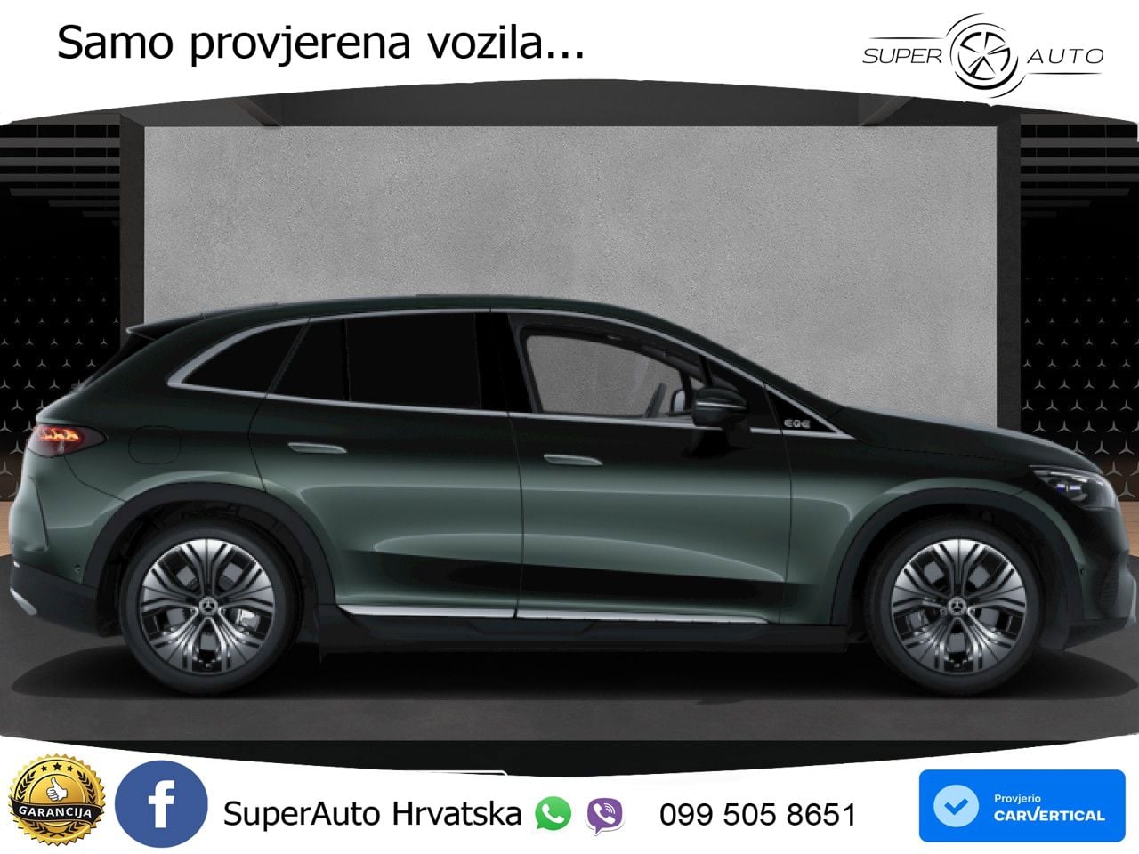 Mercedes EQE SUV 300 100 kWh (245 KS) ACC+HEAD+4xGR SJED+360+PANO