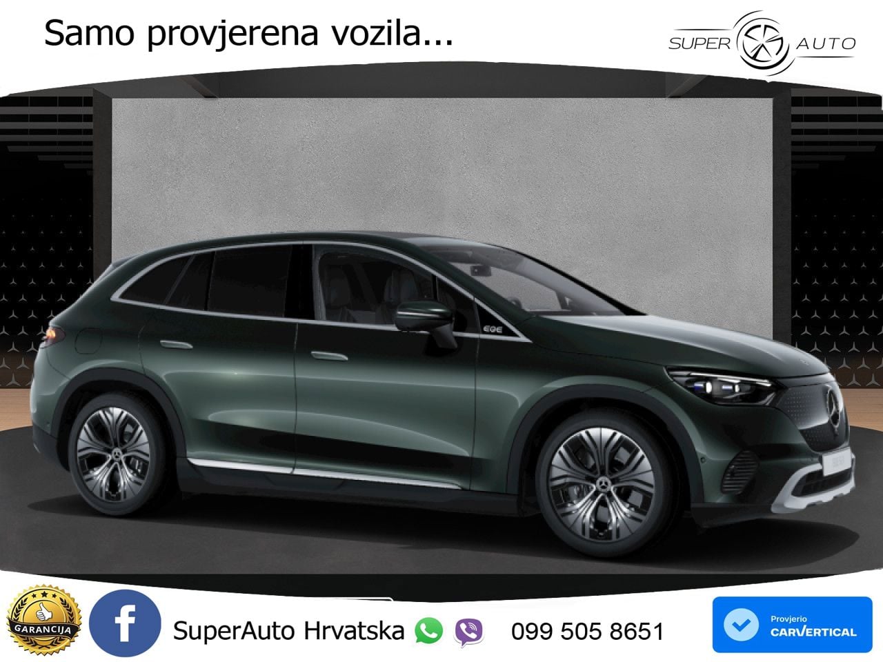 Mercedes EQE SUV 300 100 kWh (245 KS) ACC+HEAD+4xGR SJED+360+PANO